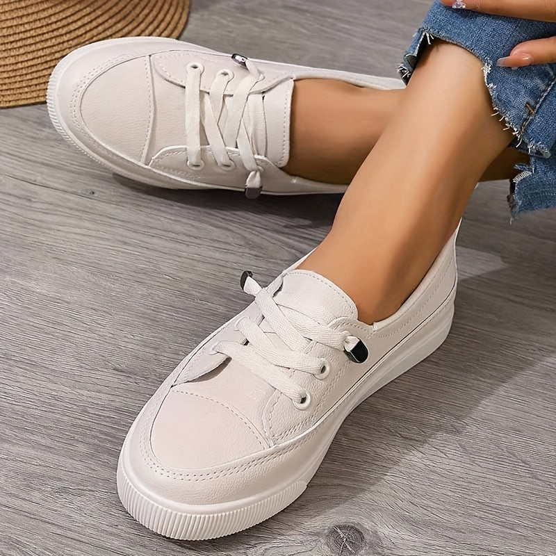 Lace-Up Flat Orthopedic Shoes