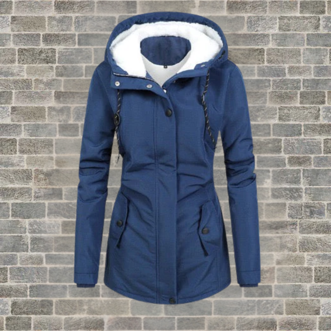 Rose™ - ELEGANT PLEATED COAT WITH A MODERN SILHOUETTE