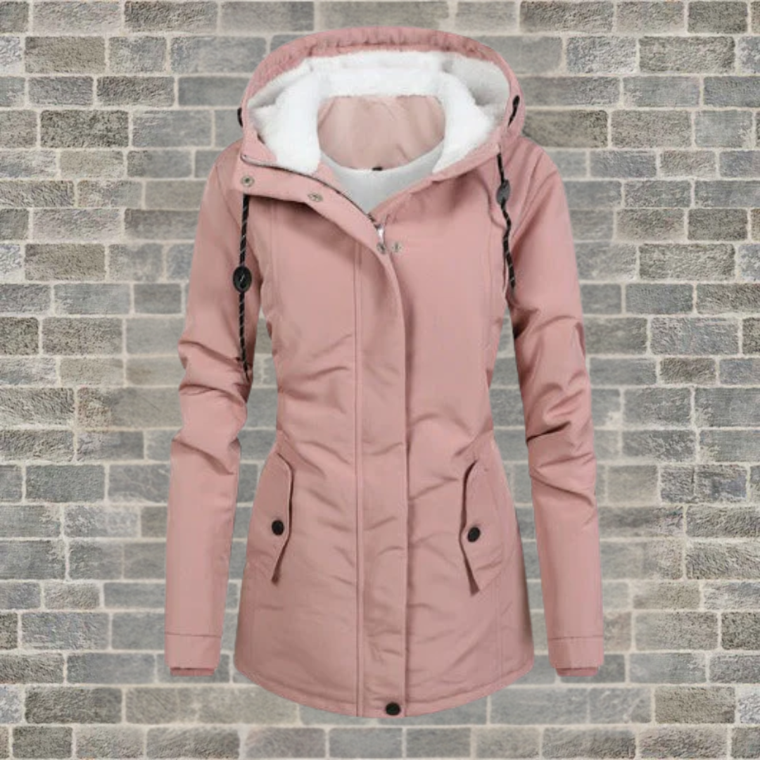 Rose™ - ELEGANT PLEATED COAT WITH A MODERN SILHOUETTE
