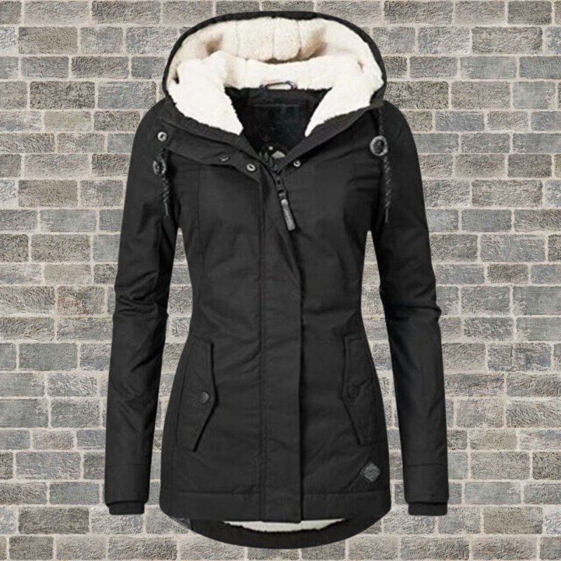 Rose™ - ELEGANT PLEATED COAT WITH A MODERN SILHOUETTE