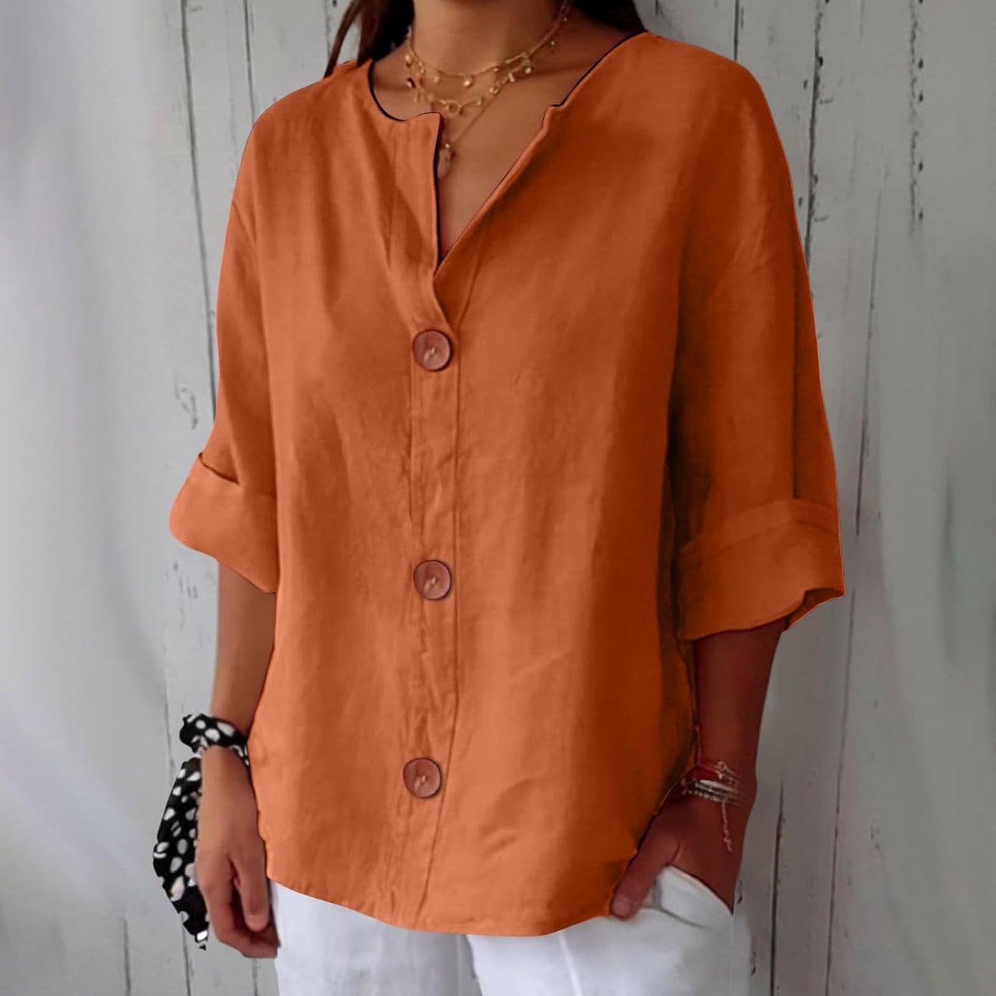 Comfort linen blouse