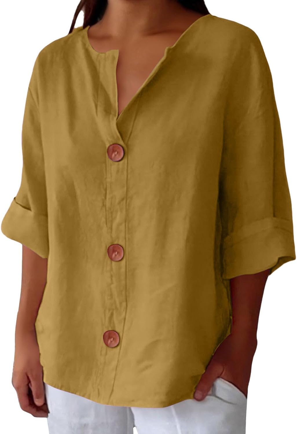 Comfort linen blouse