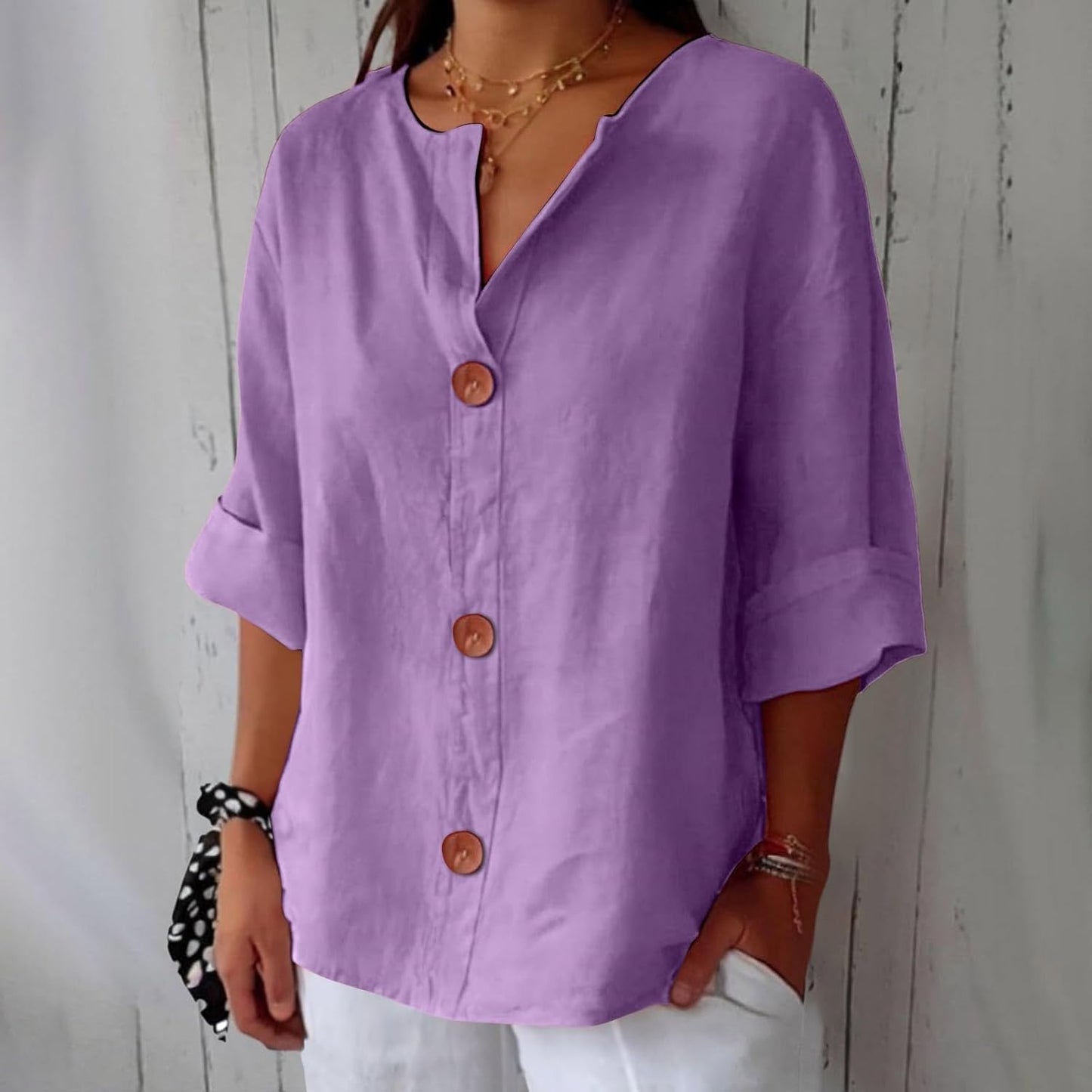 Comfort linen blouse
