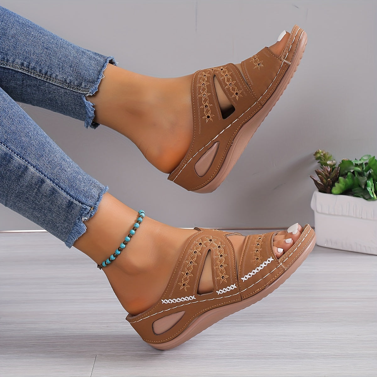 Orthopedic Comfort Slip-On Sandals