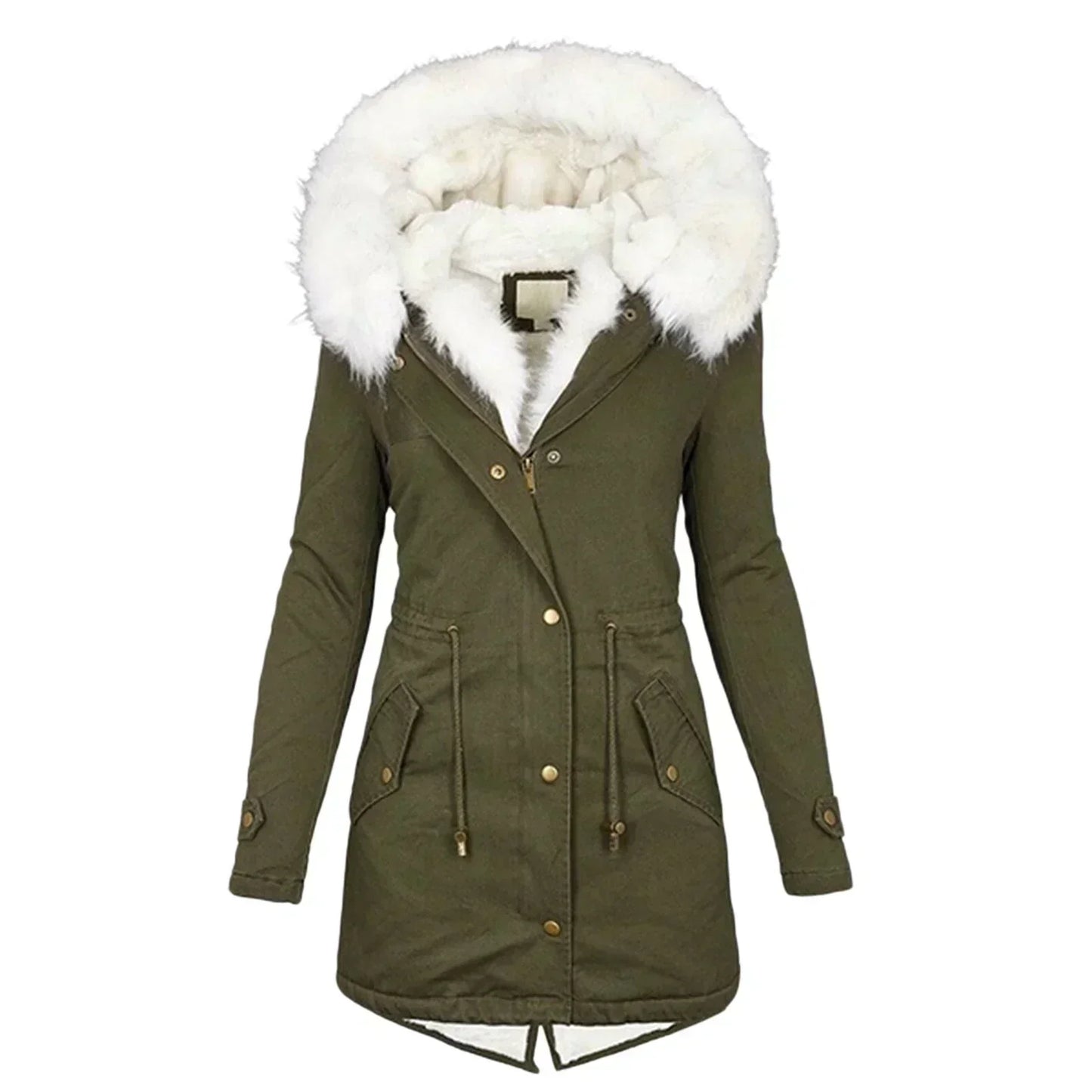 Irene | Winter Parka with Faux Fur Lining
