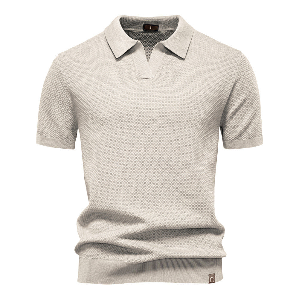 Stylish Short-Sleeve Polo Shirt
