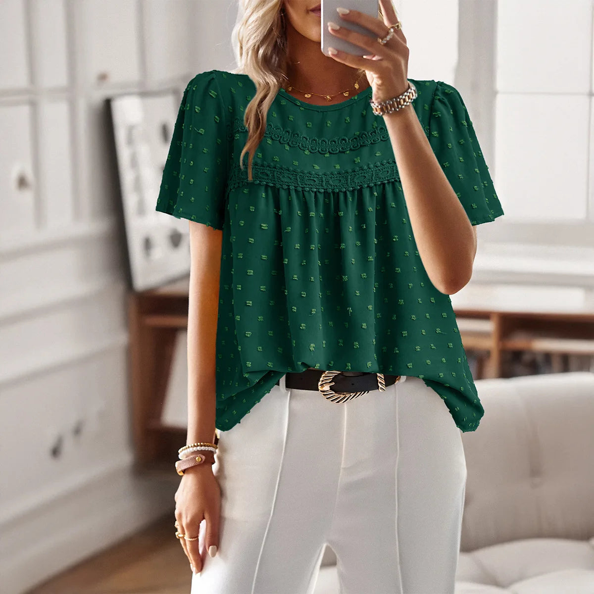 Louvraine | Relaxed Boho Summer Top
