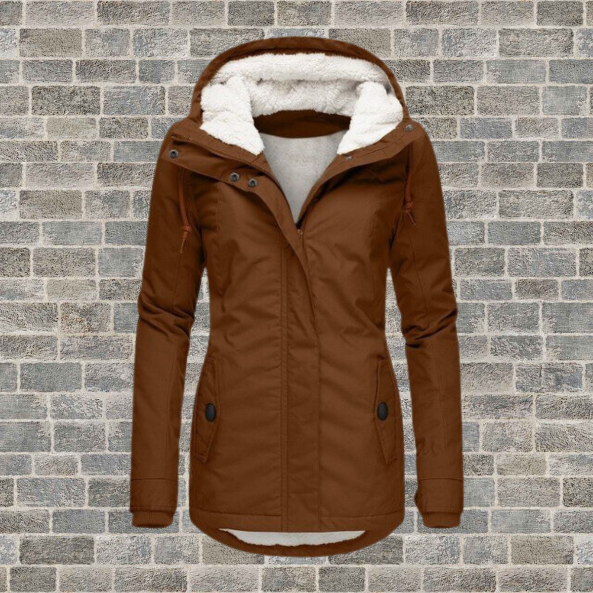 Rose™ - ELEGANT PLEATED COAT WITH A MODERN SILHOUETTE