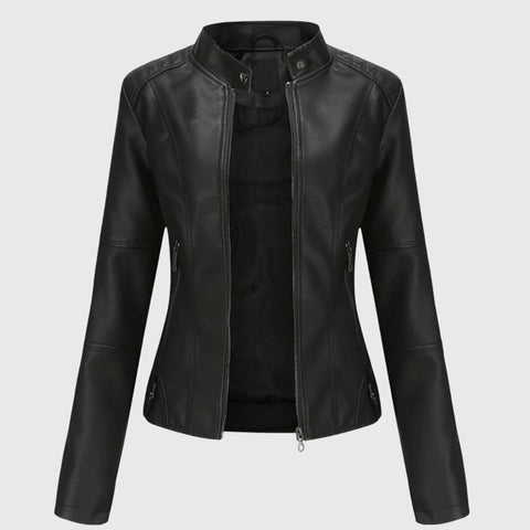 Giorgina™ - Stylish Leather Jacket for Women