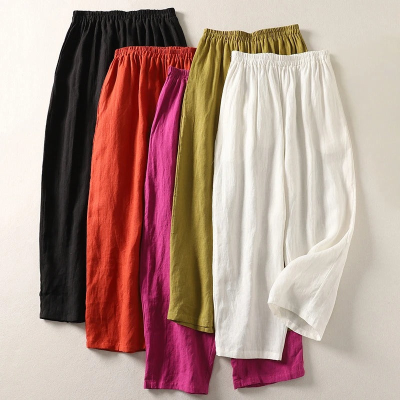 Amalia | Flowy Cotton Pants
