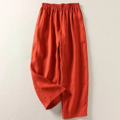 Amalia | Flowy Cotton Pants