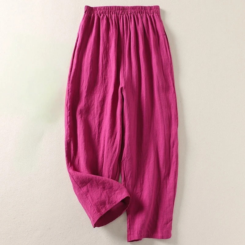 Amalia | Flowy Cotton Pants