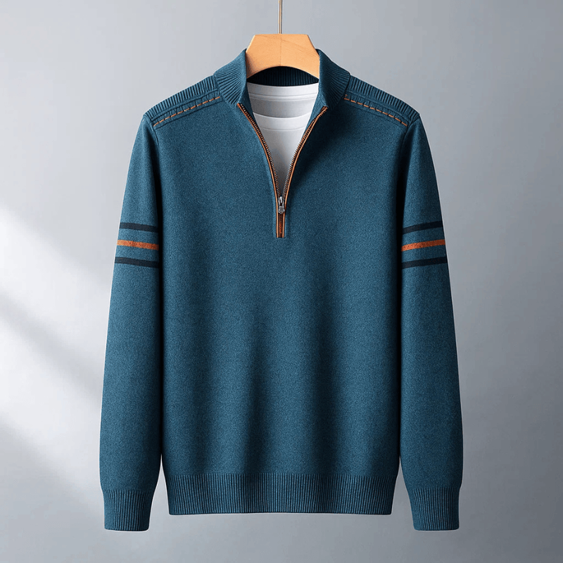 Elijah | Modern Half-Zip Sweater