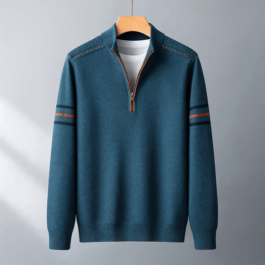 Elijah | Modern Half-Zip Sweater