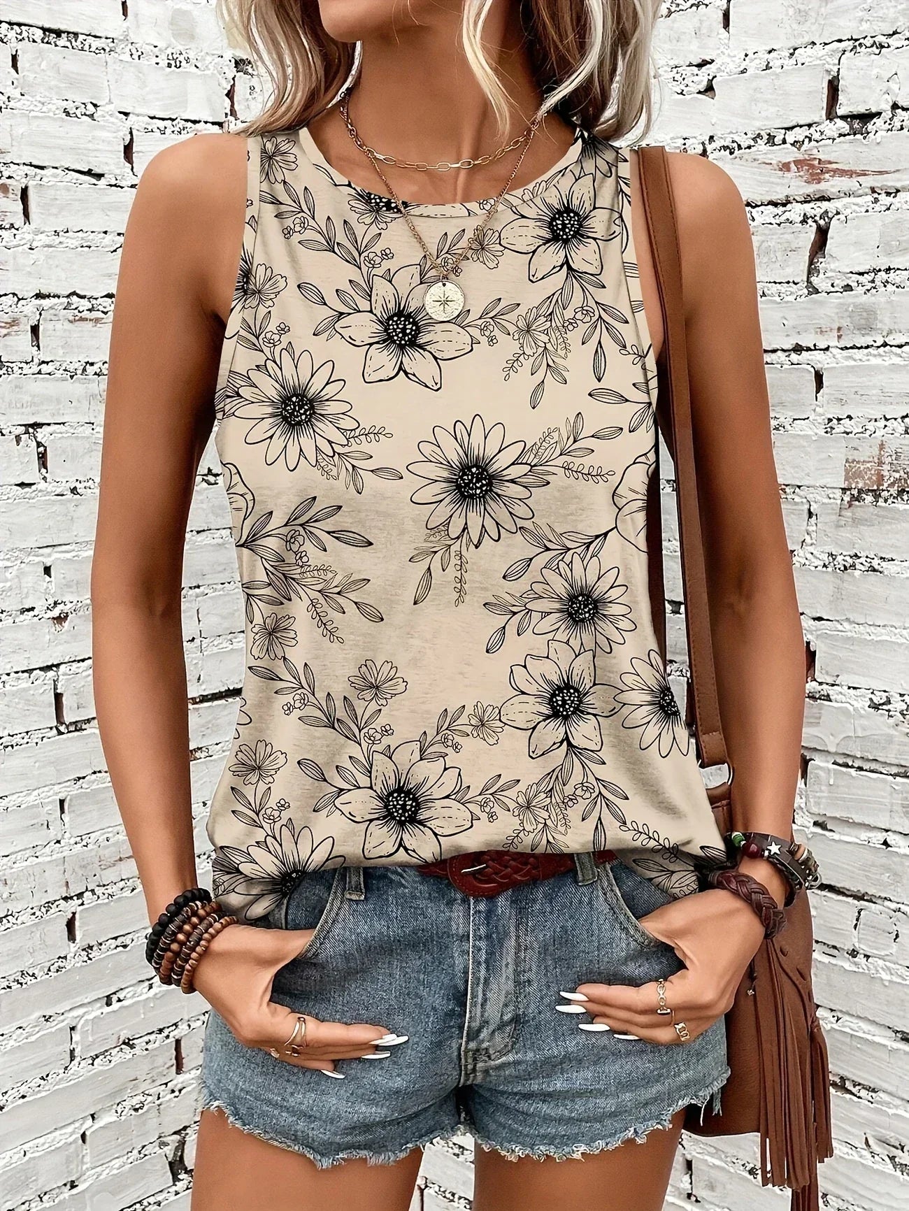 REYA | COMFORTABLE FLORAL SUMMER TOP