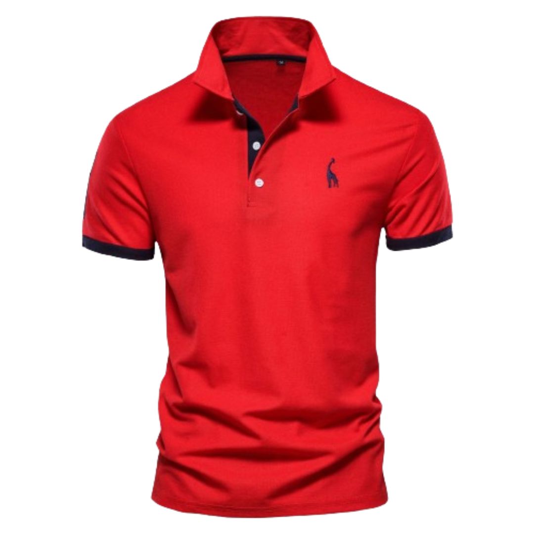 Relaxed Fit Polo Tee