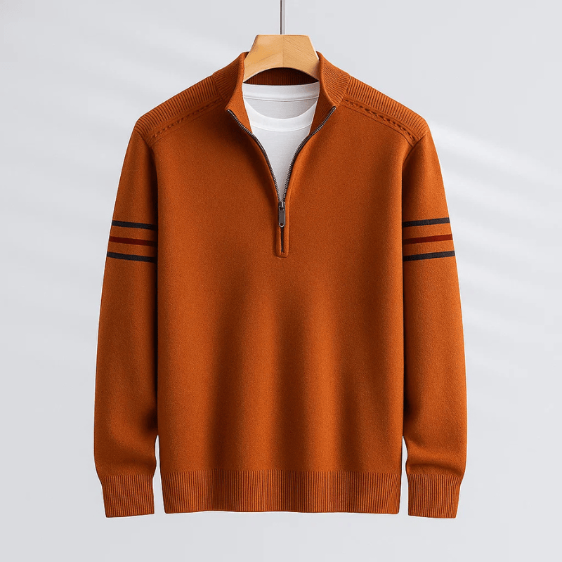 Elijah | Modern Half-Zip Sweater