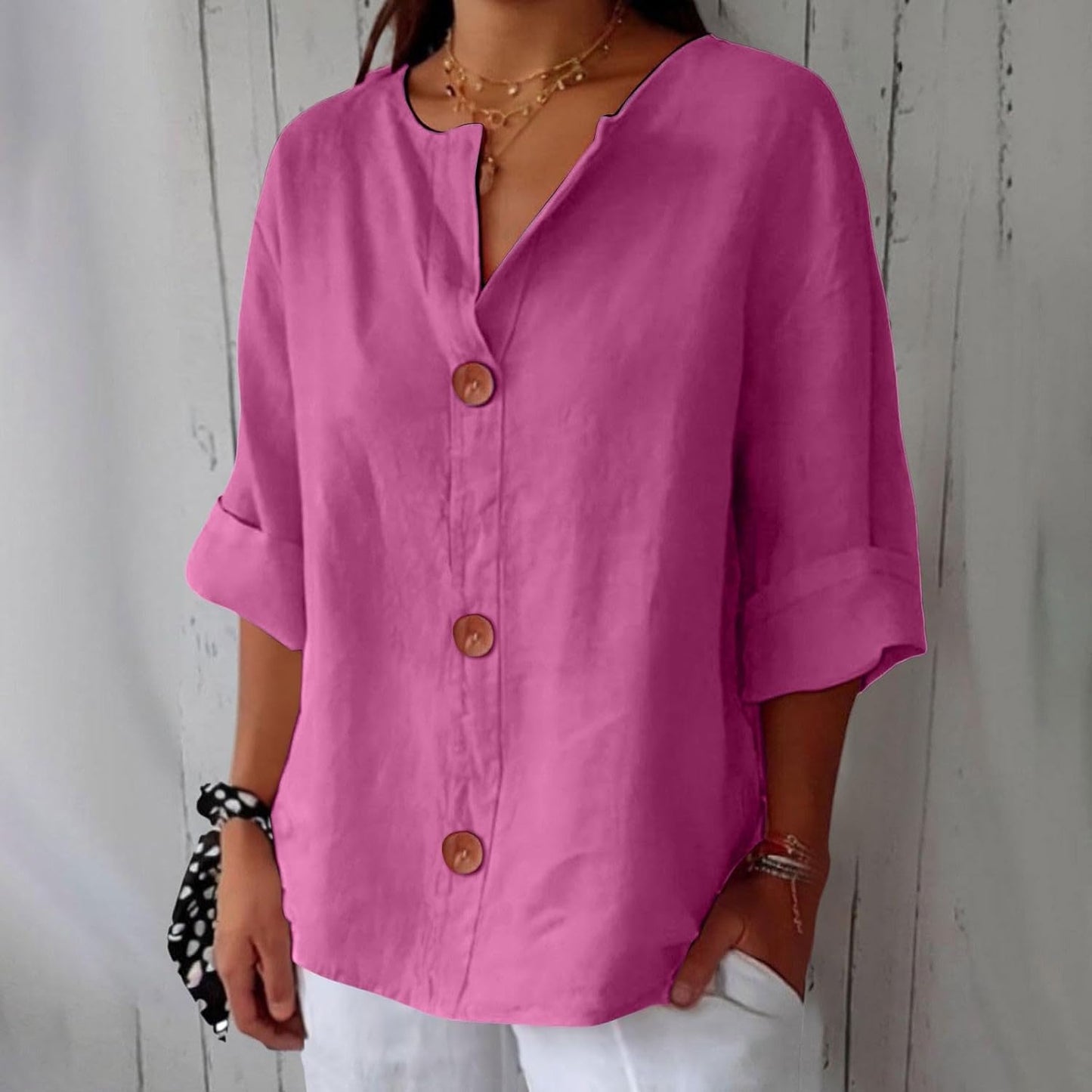 Comfort linen blouse