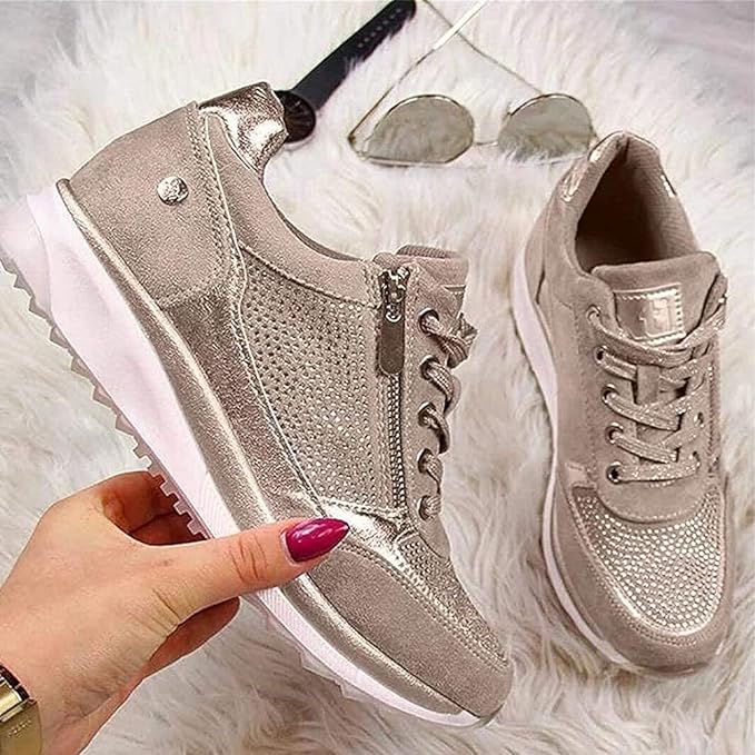 Rebecca | Zip-Up Orthopedic Sneakers