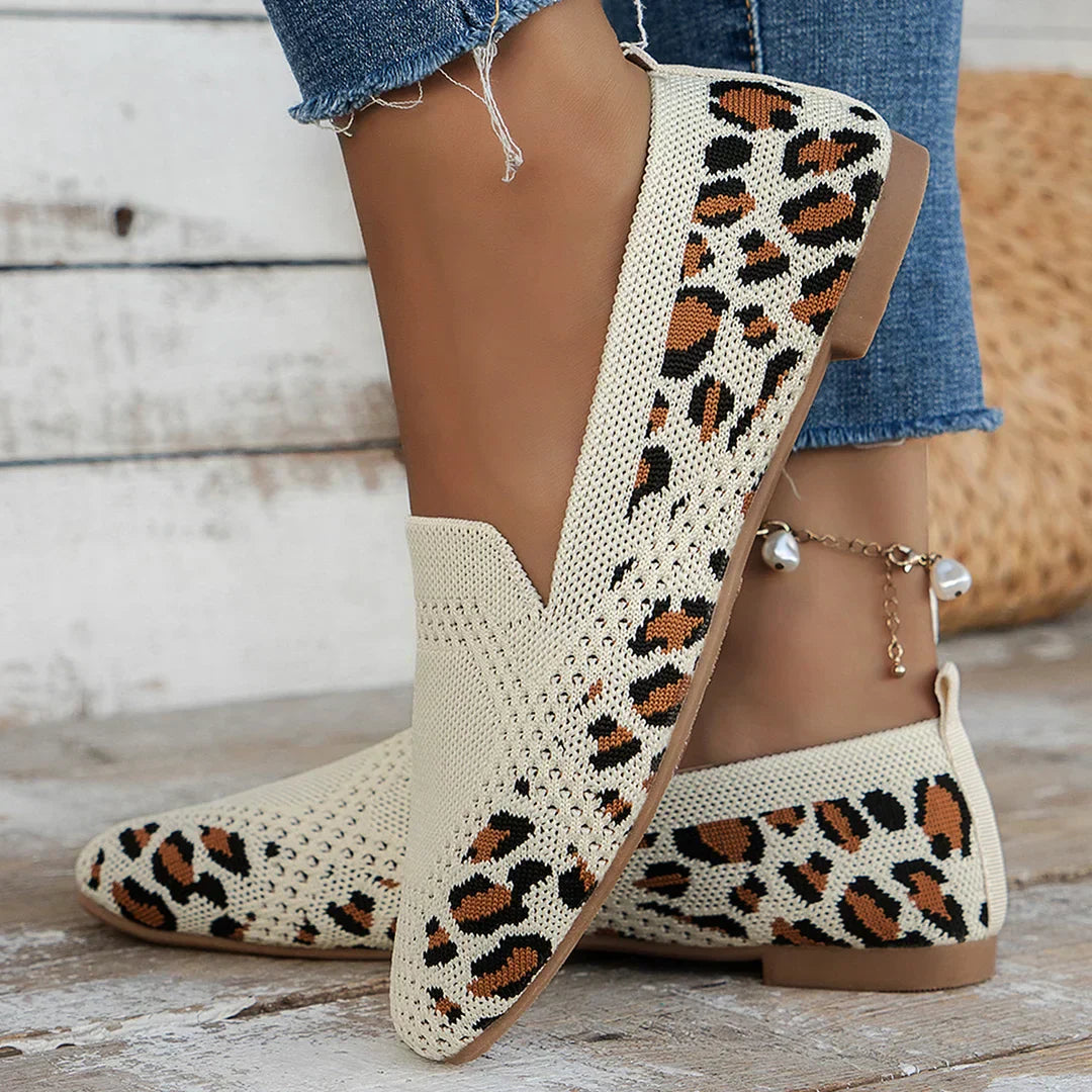 Liezel | Knit Slip-On Flats