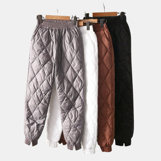Freya | Quilted Joggers