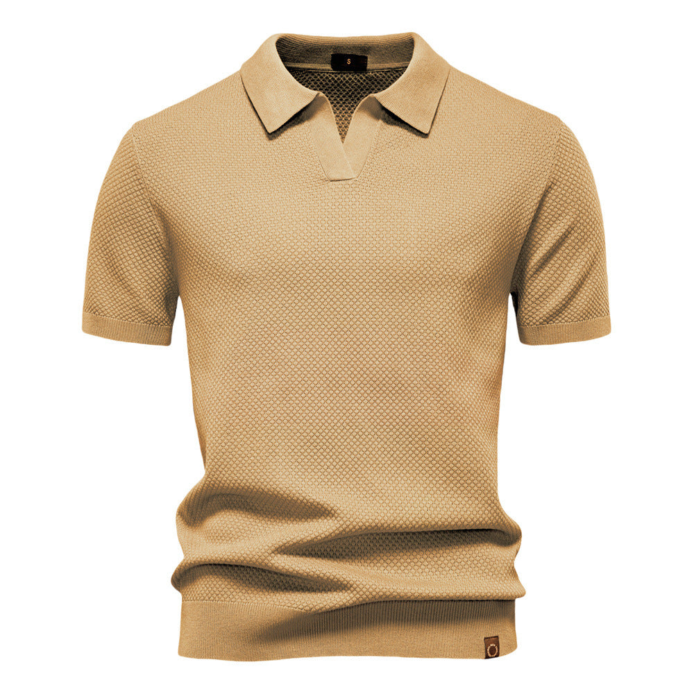 Stylish Short-Sleeve Polo Shirt