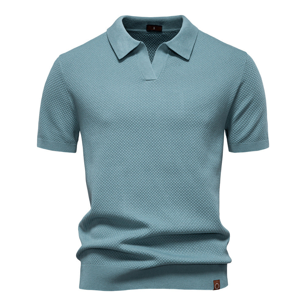 Stylish Short-Sleeve Polo Shirt