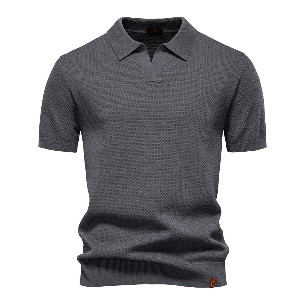 Stylish Short-Sleeve Polo Shirt