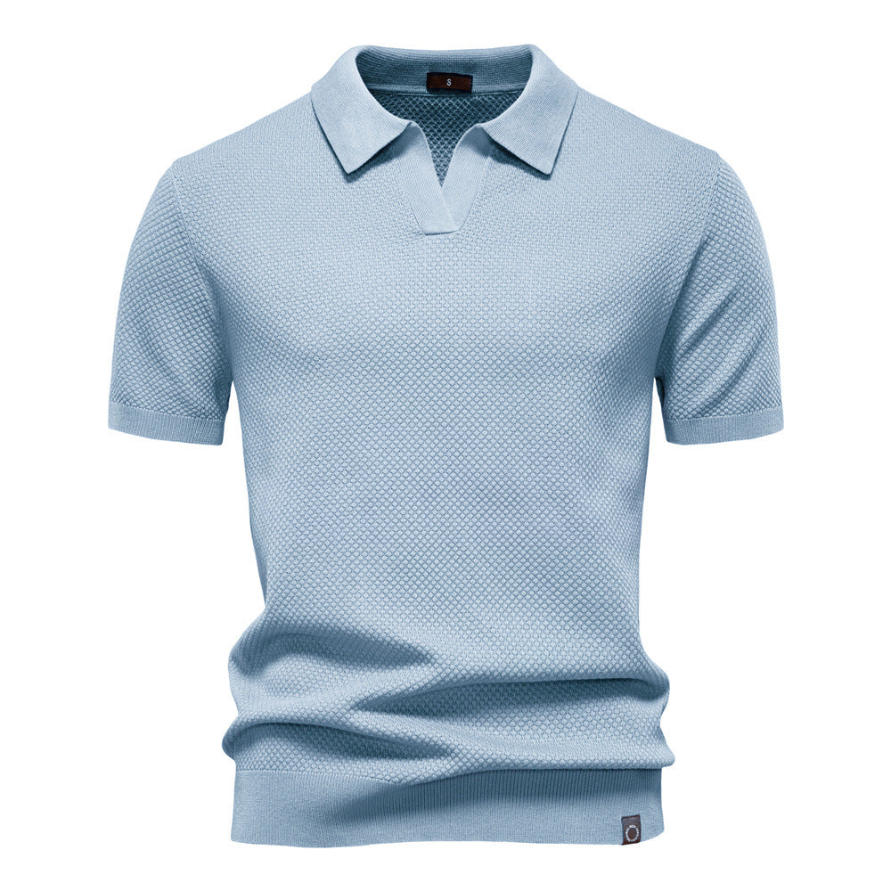 Stylish Short-Sleeve Polo Shirt