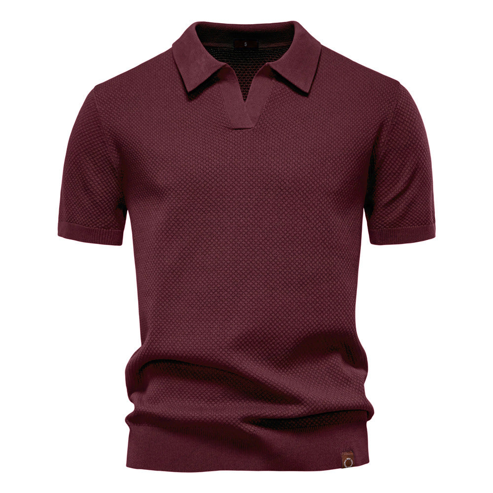 Stylish Short-Sleeve Polo Shirt