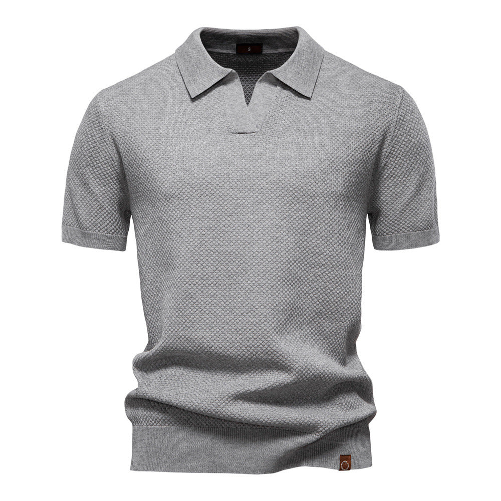 Stylish Short-Sleeve Polo Shirt