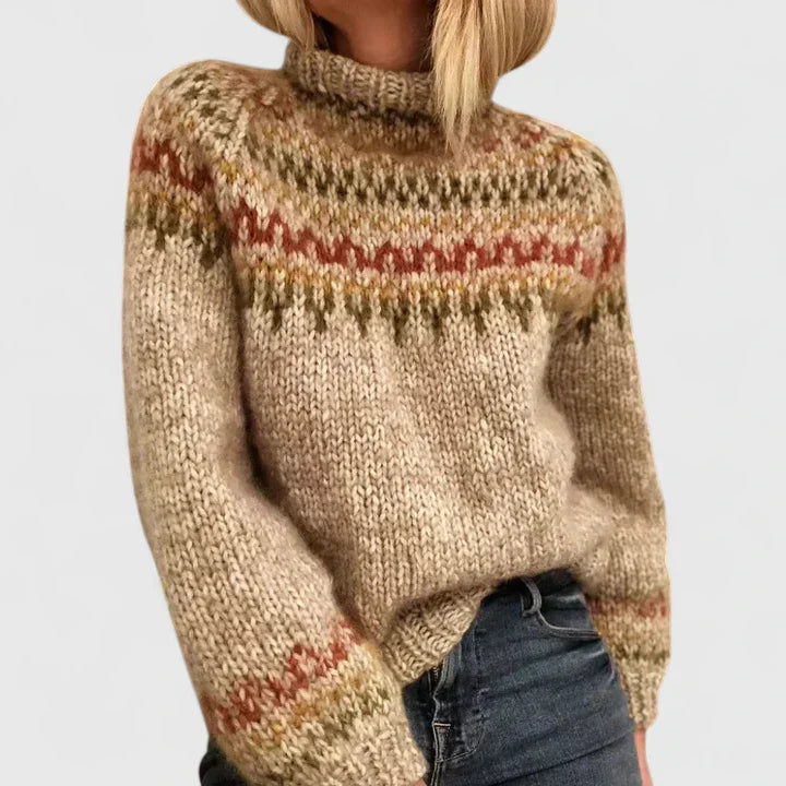 Freya | Timeless Nordic Knit Sweater