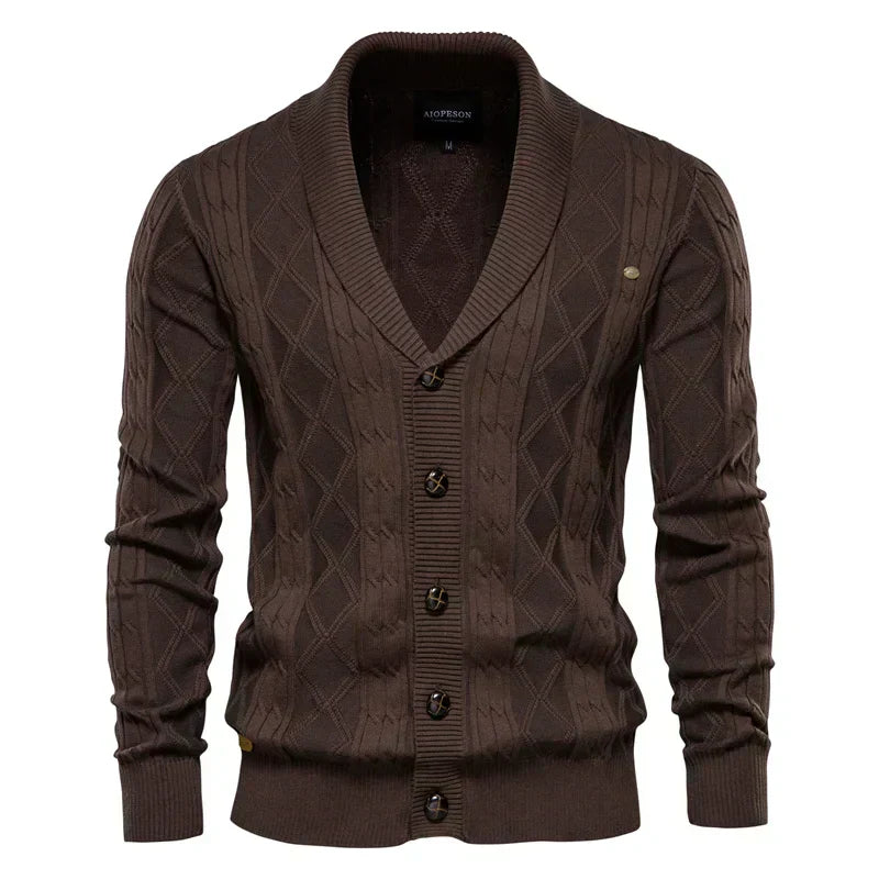Henry - Men's Button-Down Sweater