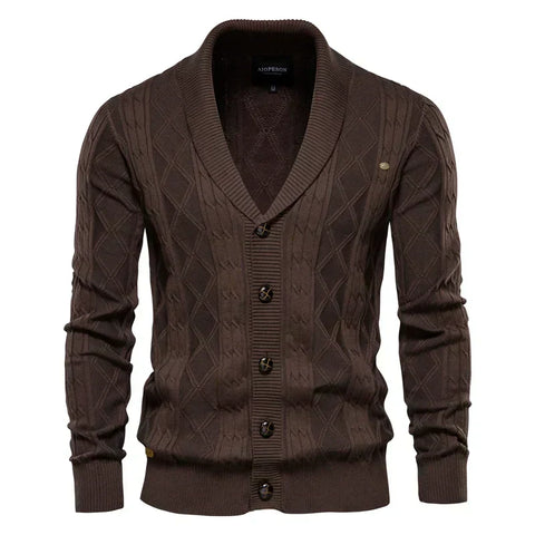 Henry - Men's Button-Down Sweater
