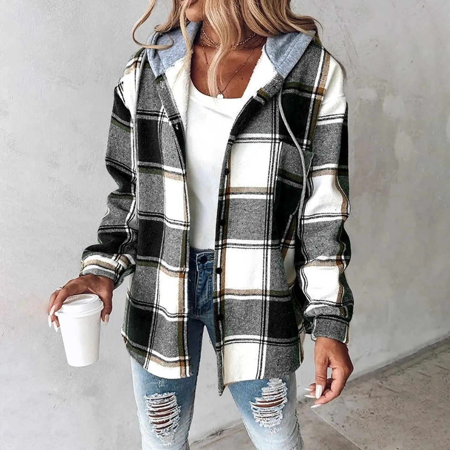Hadley™ | Classic Check Hooded Jacket