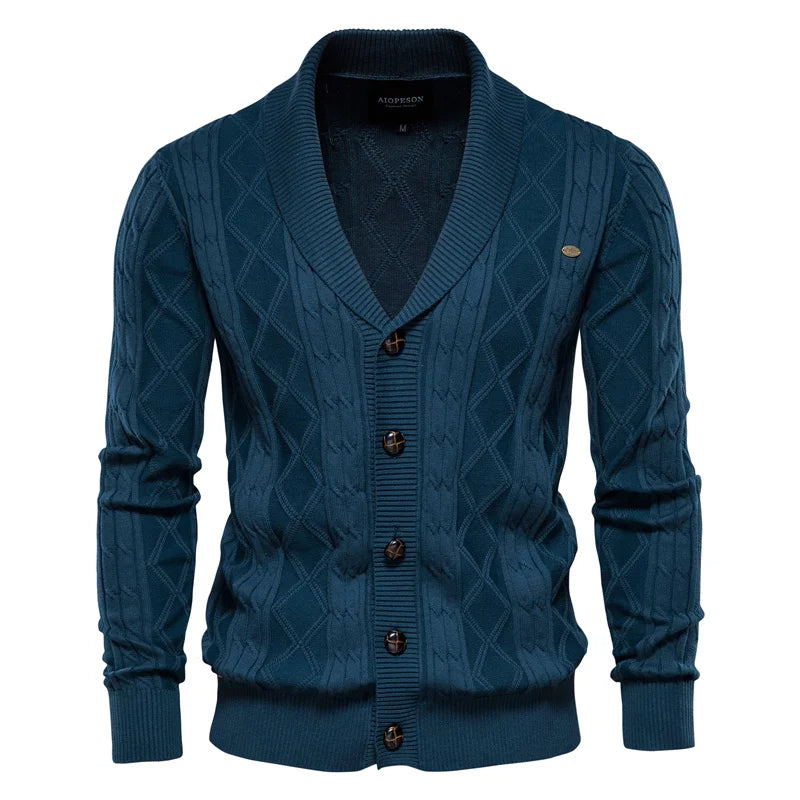 Henry - Men's Button-Down Sweater
