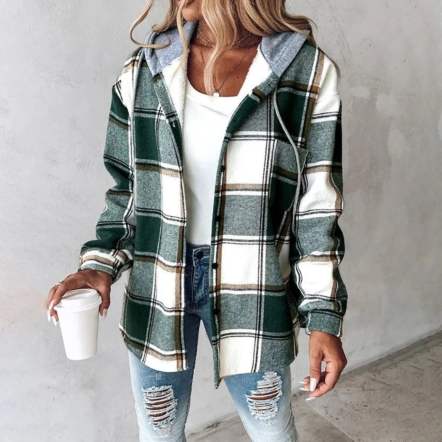 Hadley™ | Classic Check Hooded Jacket