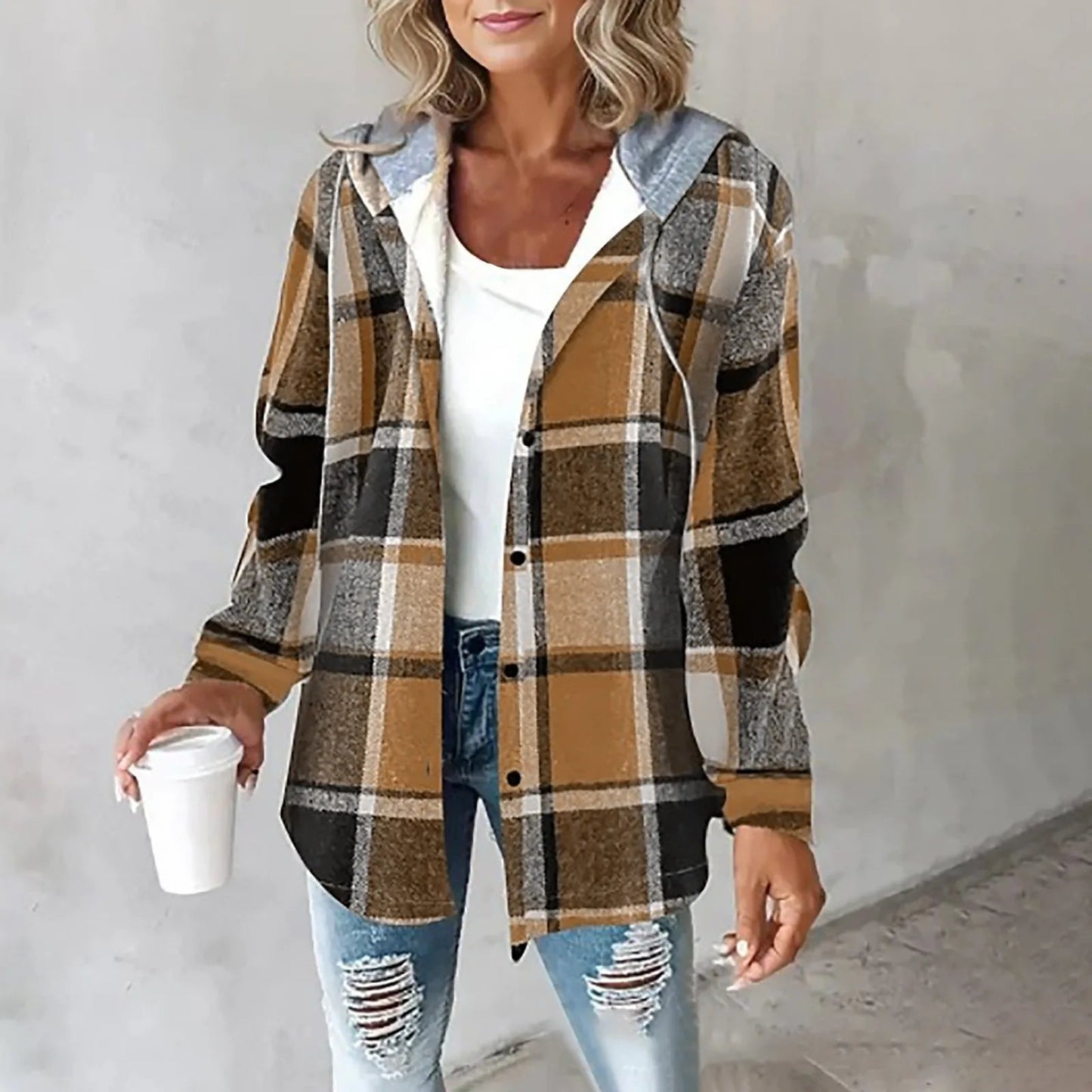 Hadley™ | Classic Check Hooded Jacket