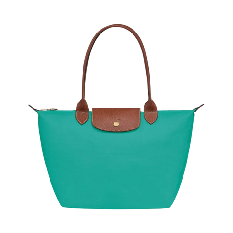 Longchamp - Large Le Pliage Tote, Turquoise