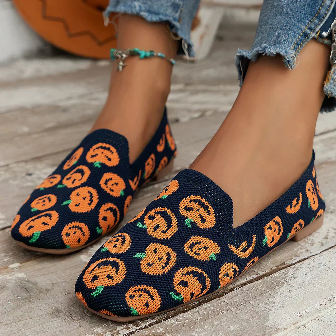 Liezel | Knit Slip-On Flats