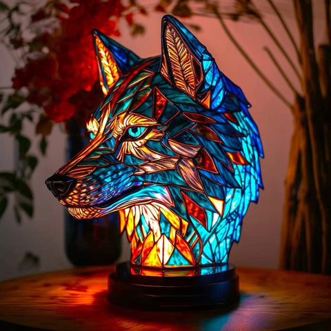 Animal Glow™ | Handmade Tiffany Lamp
