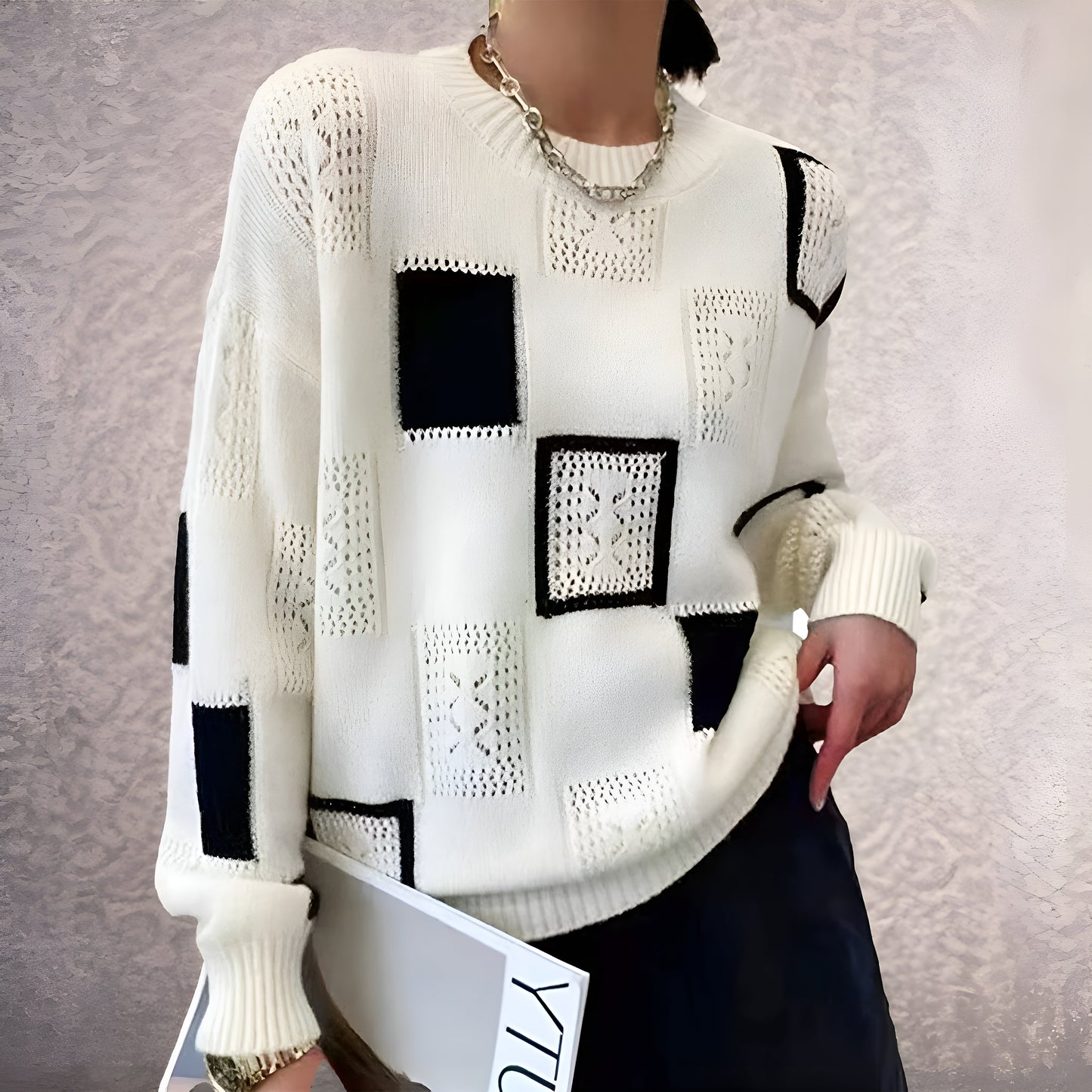 Timeless Patchwork Pullover