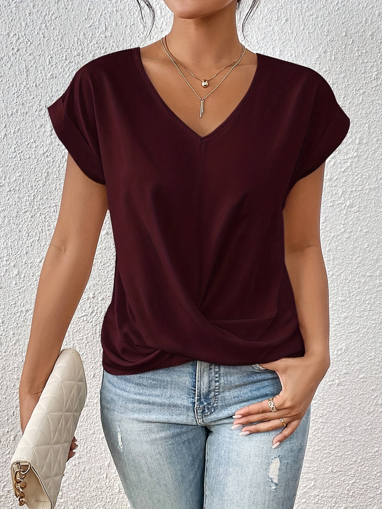 Burgundy / S