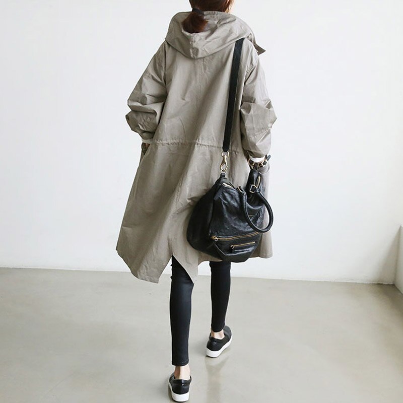 Elegant Water-Resistant Trench Coat