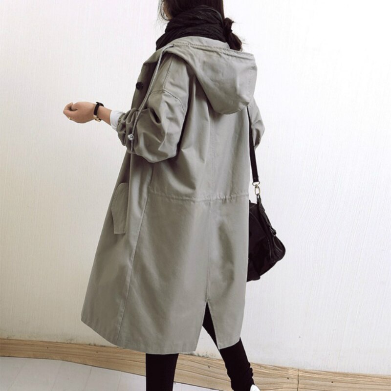 Elegant Water-Resistant Trench Coat