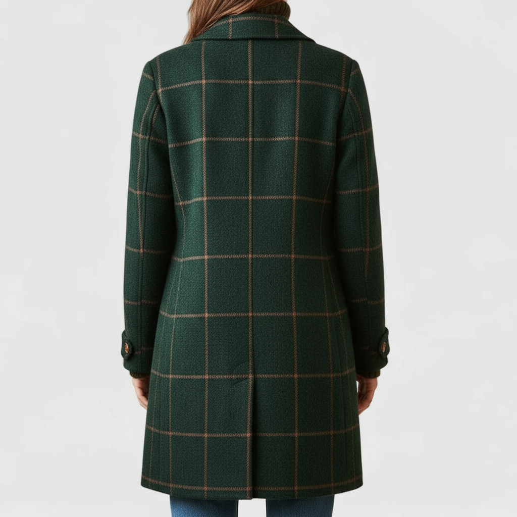 Fiona – Classic Check Coat